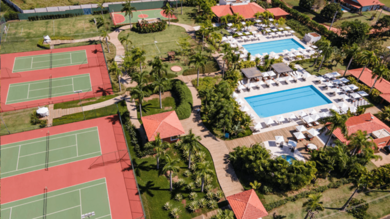 Vista Aérea Clube de Campo - Ninho Verde II Eco Residence