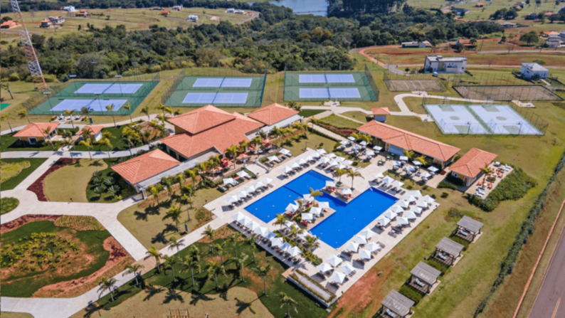 Vista Aérea Clube de Campo - Ninho Verde II